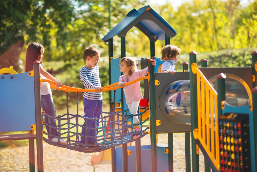 Children playing